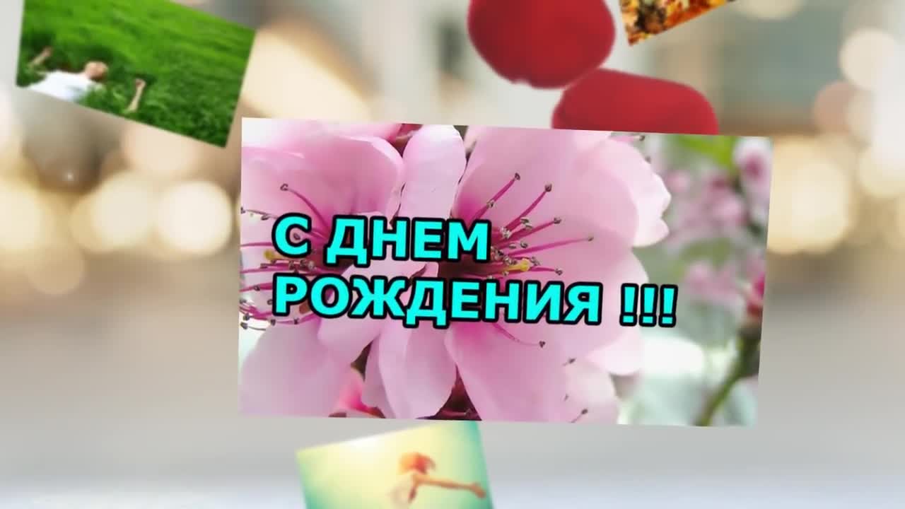 день рождения видео поздравления скачать бесплатно