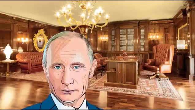 Путин поздравляет Бориса с днем рожения. [Борис, с днем рождения]