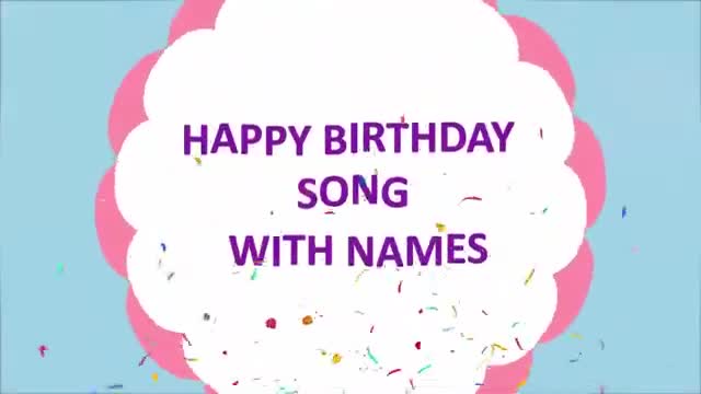 Happy Birthday REGINA. Happy Birthday Song With Name. [Регина, с днем рождения. Видеооткрытка]