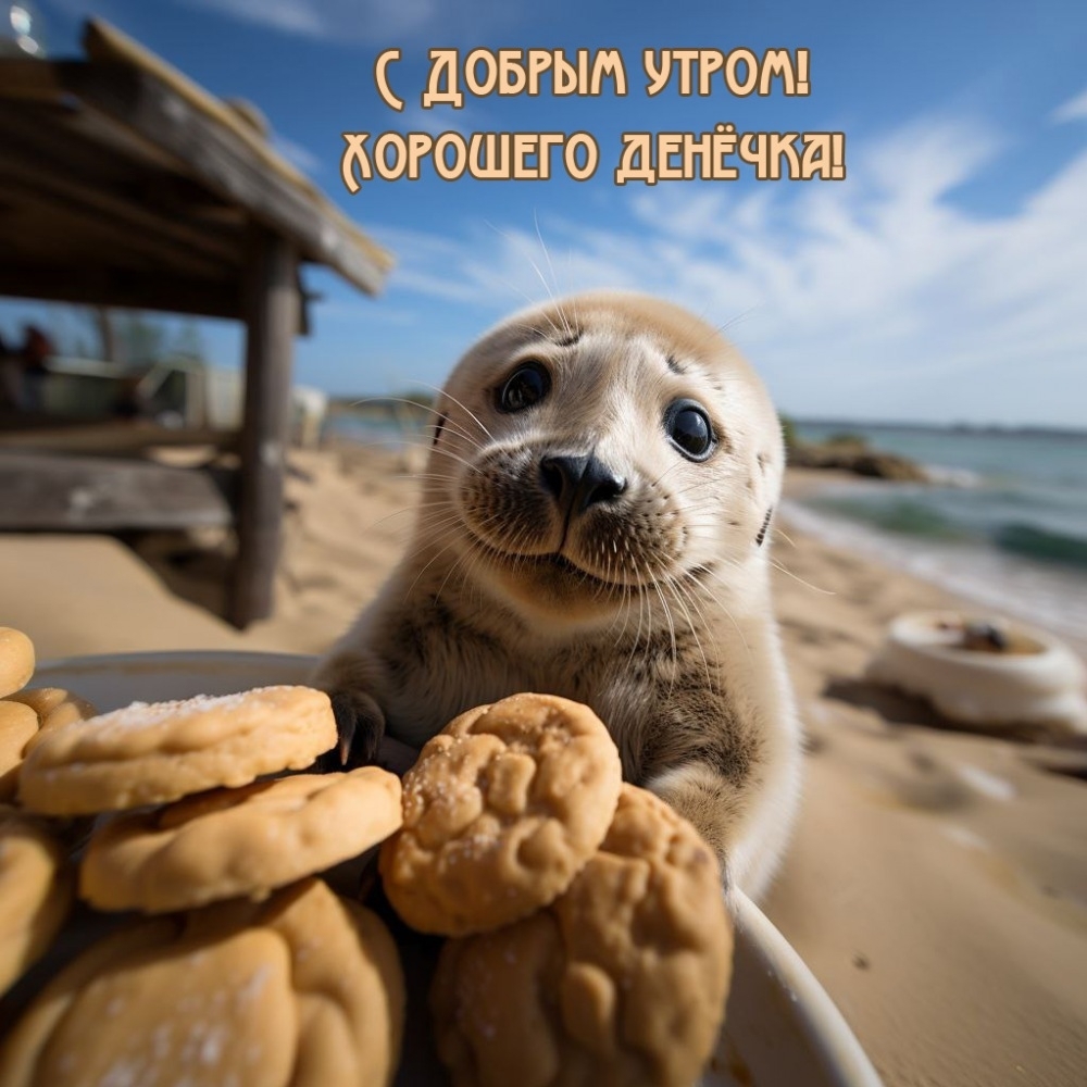 С Добрым утром! Хорошего денечка!