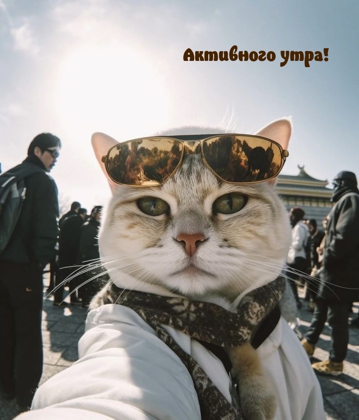 Активного утра!