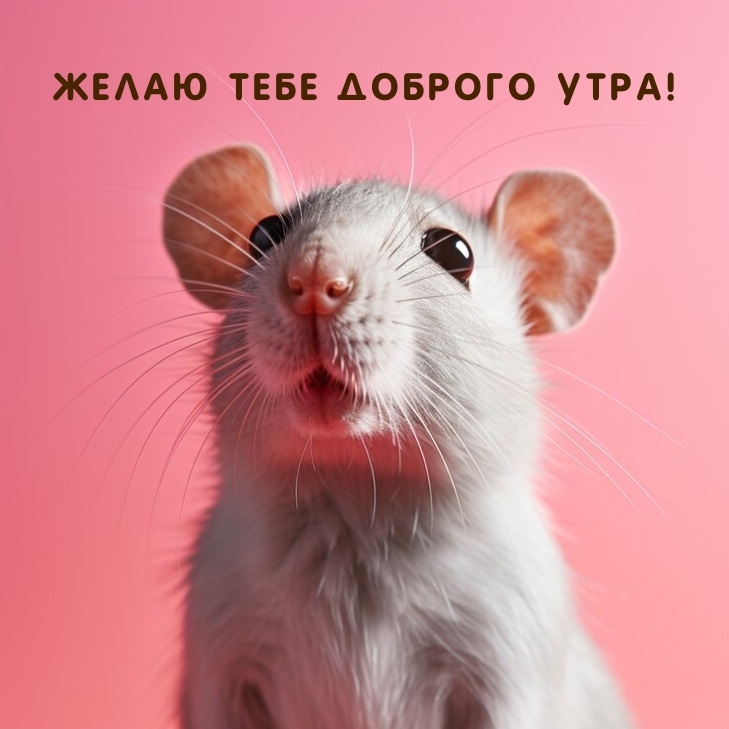 Желаю тебе доброго утра!