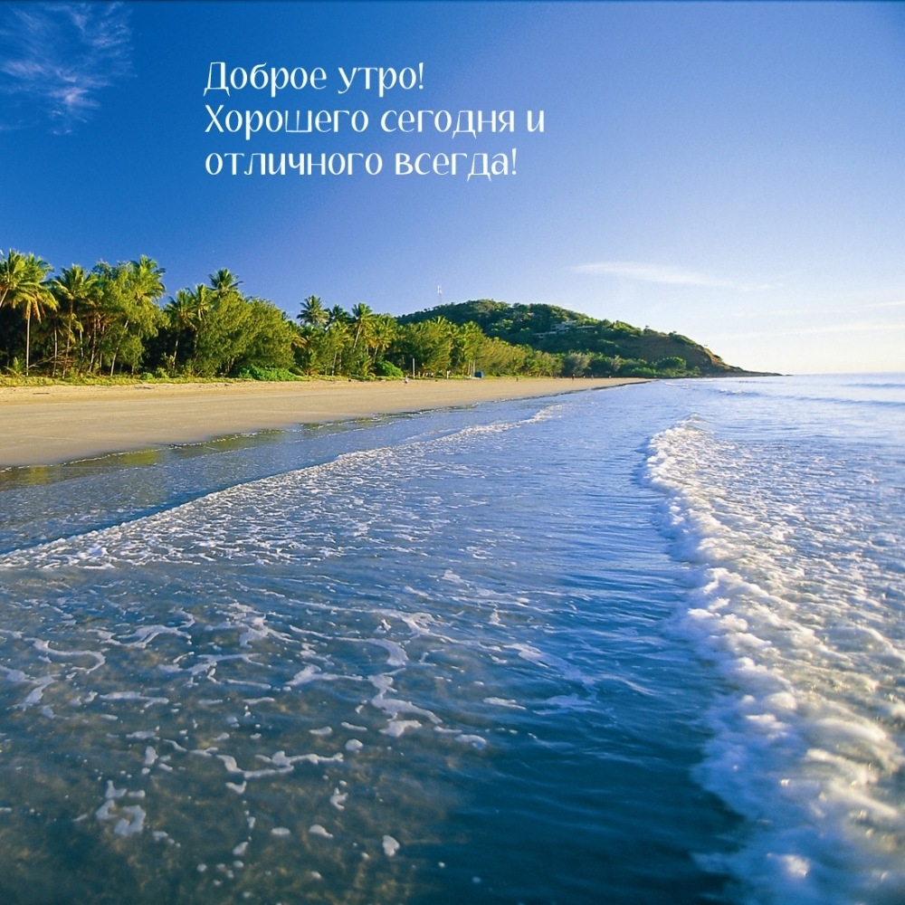 Доброе утро! Хорошего сегодня и отличного всегда!