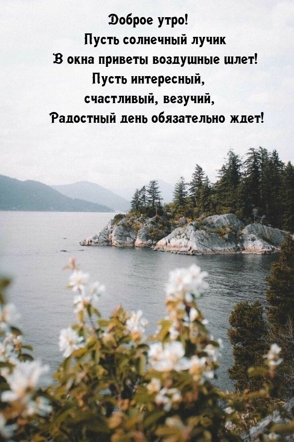 Пусть солнечный лучик в окна приветы воздушные шлет!