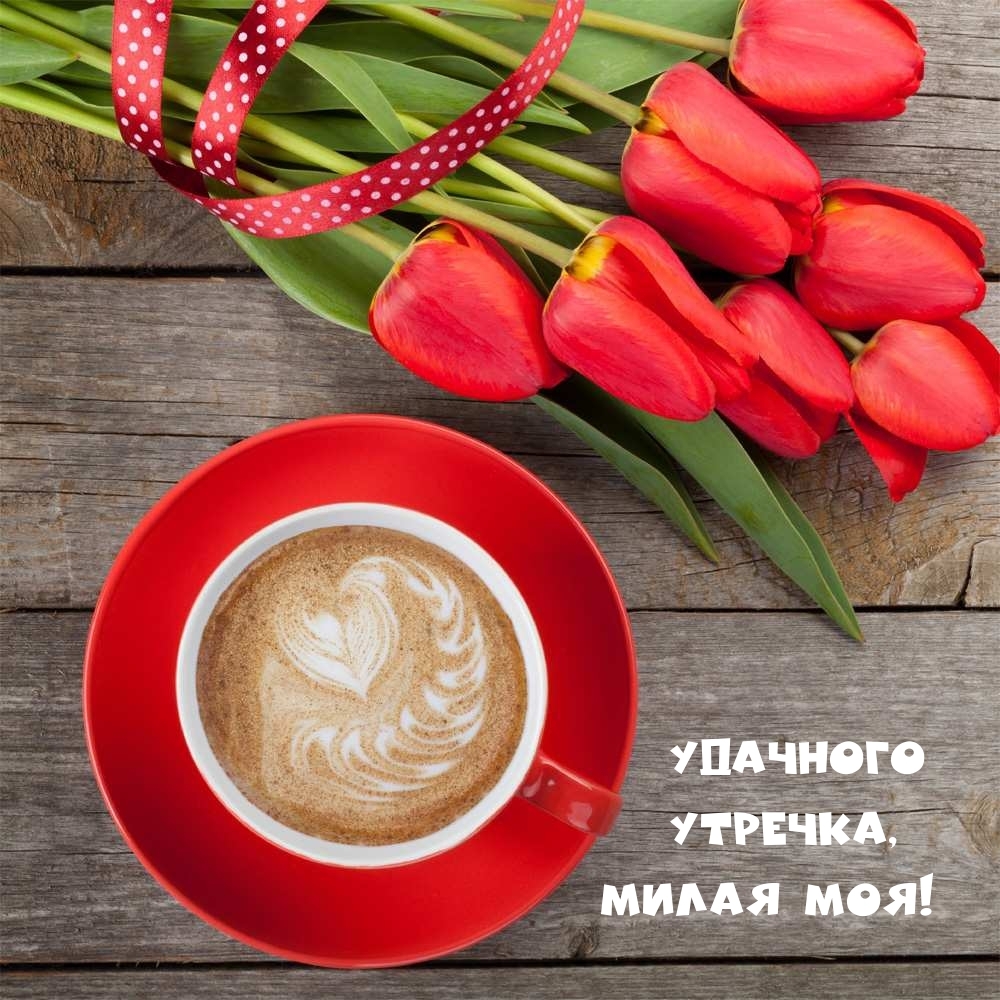 Удачного утречка, милая моя!