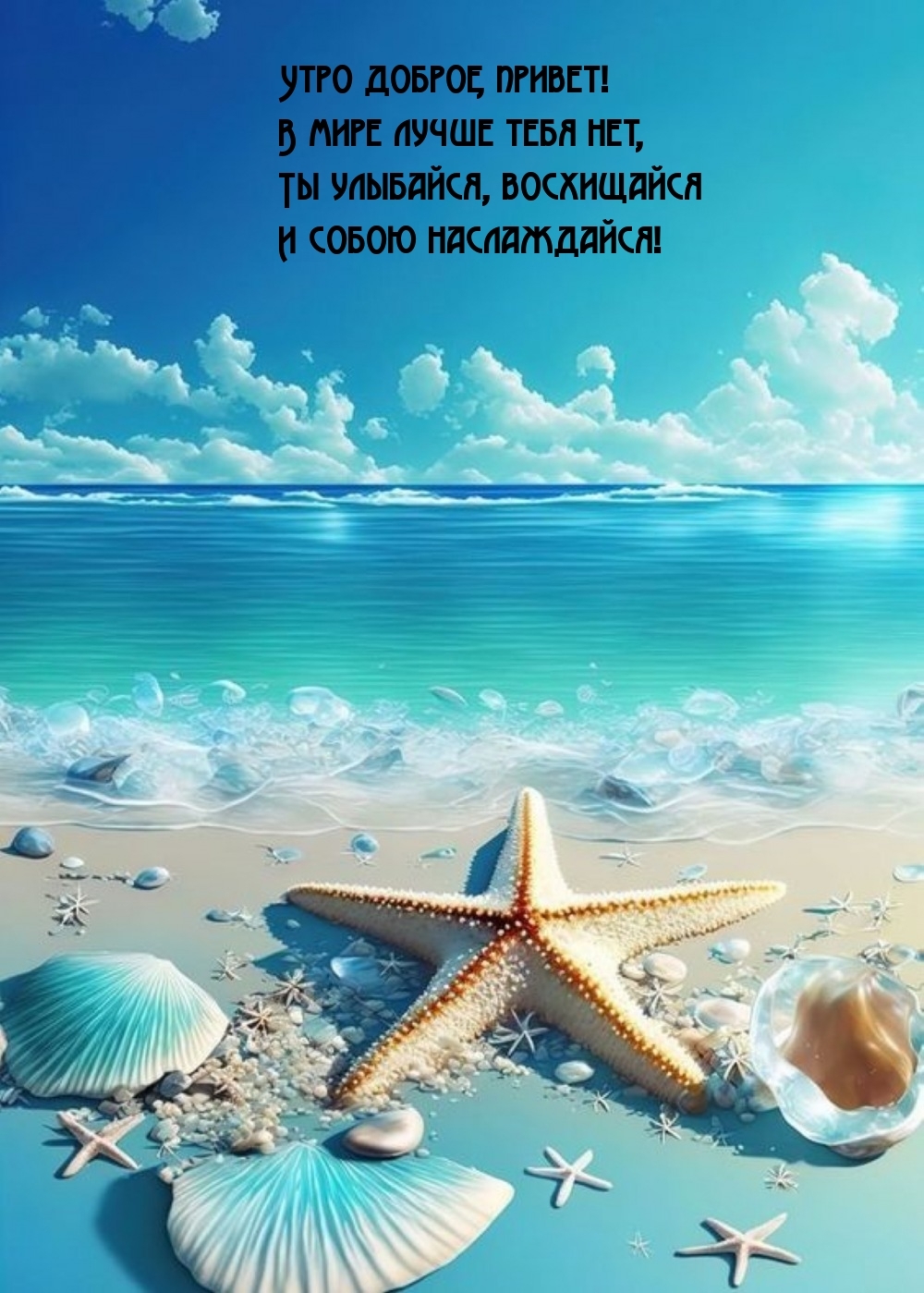 Утро доброе, привет! В мире лучше тебя нет