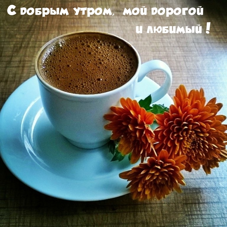 С добрым утром, мой дорогой и любимый!