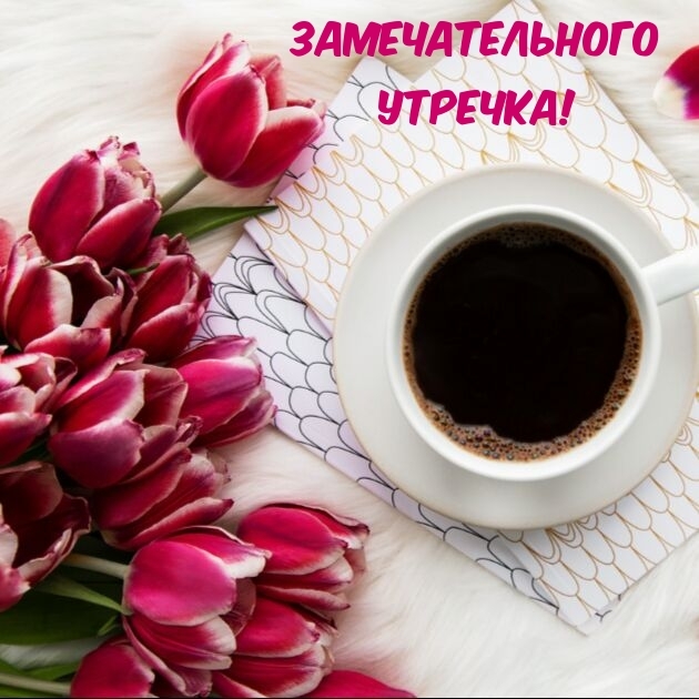 Замечательного утречка!