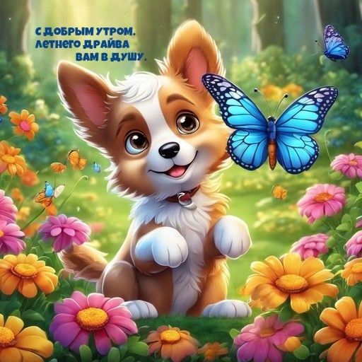С добрым утром. Летнего драйва вам в душу.