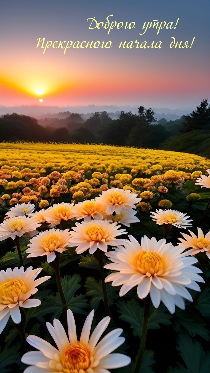 Доброго утра! Прекрасного начала дня!