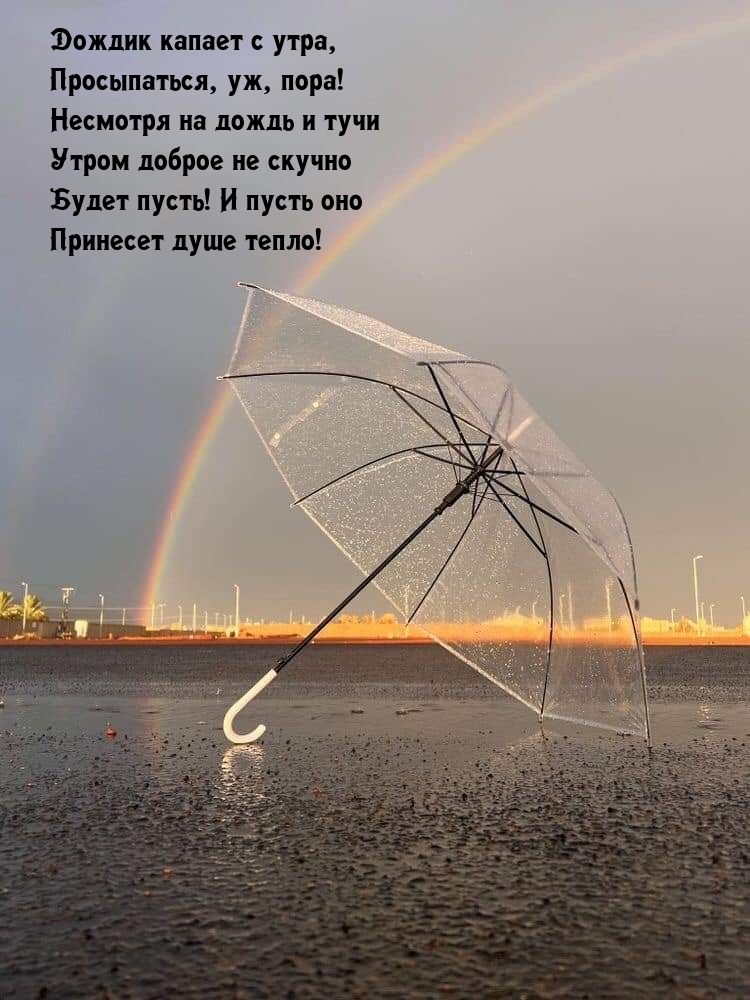 Дождик капает с утра, просыпаться, уж, пора!