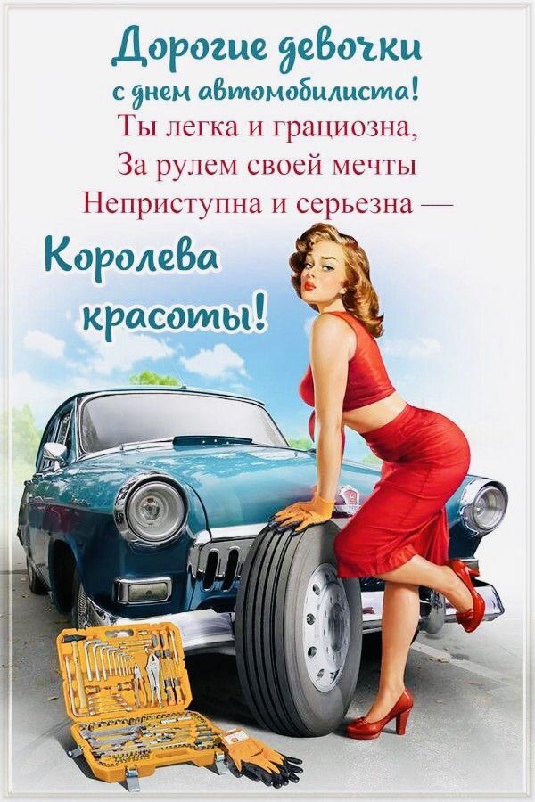 День автомобилиста для девушек. Девушка и волга 21.
