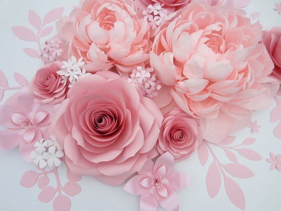 С днем рождения без текста. Розовые розы.