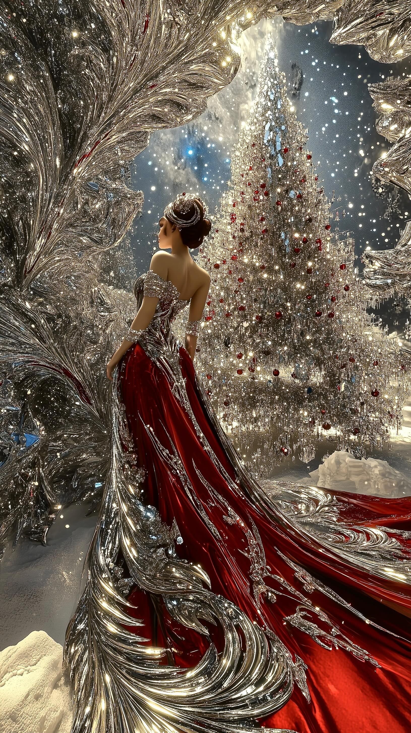 Открытка с Новым годом.