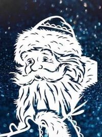 Открытка с Новым годом. Рисунок Деда Мороза. Без текста. Открытка с Новым годом. Рисунок Деда Мороза. Без текста.