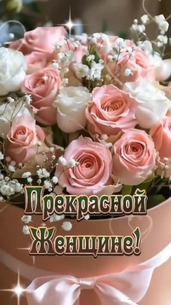 Открытка с днем рождения женщина. Прекрасной женщине!