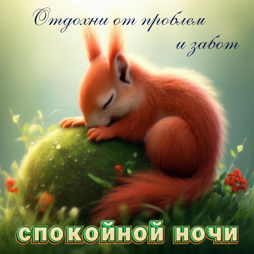 Открытка спокойной летней ночи. Открытка спокойной летней ночи.