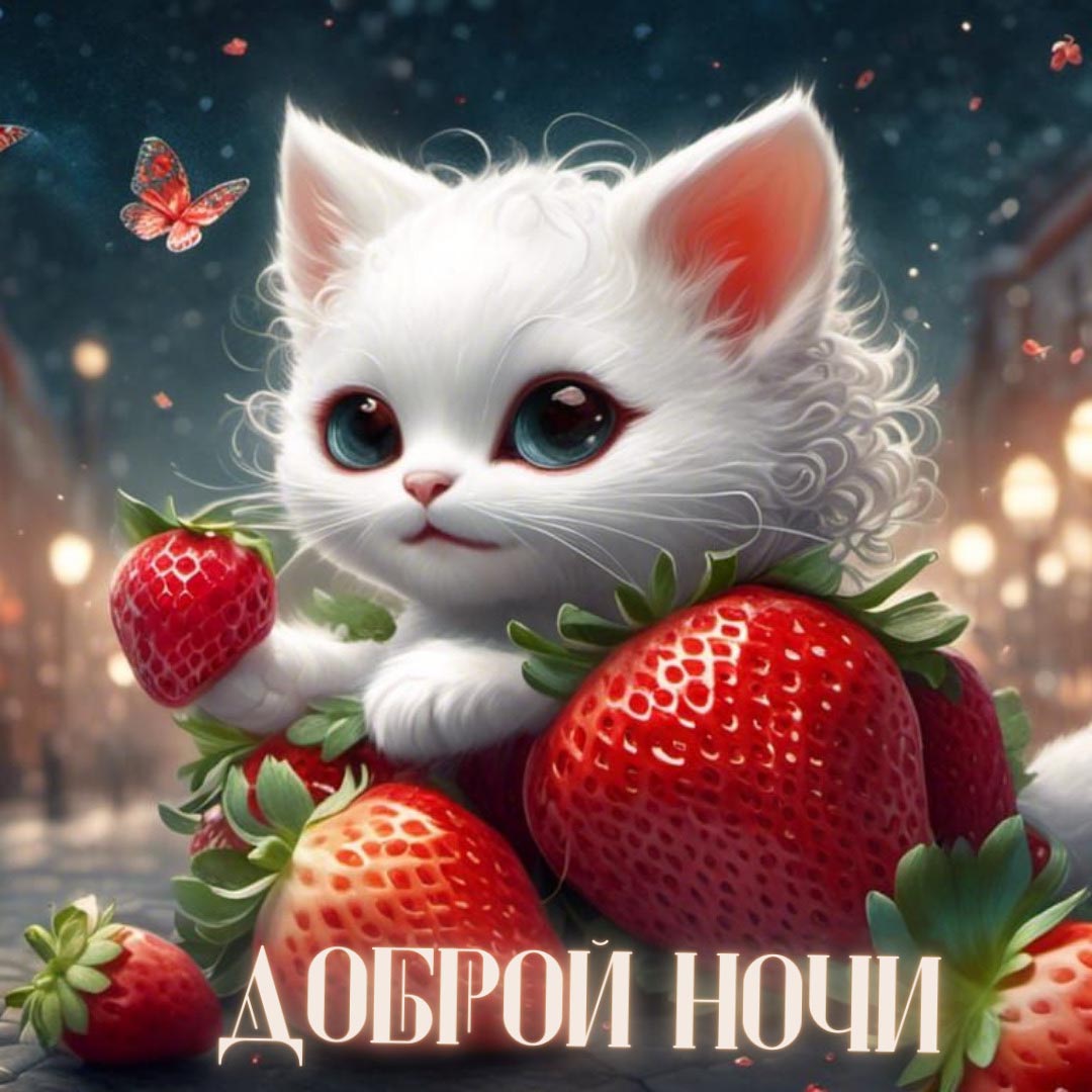 Открытка спокойной летней ночи. Открытка спокойной летней ночи.