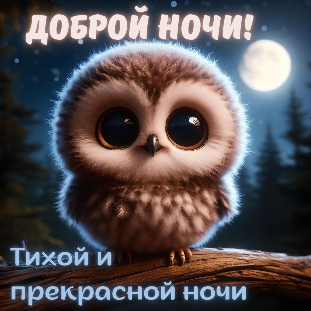 Открытка спокойной летней ночи. Открытка спокойной летней ночи.