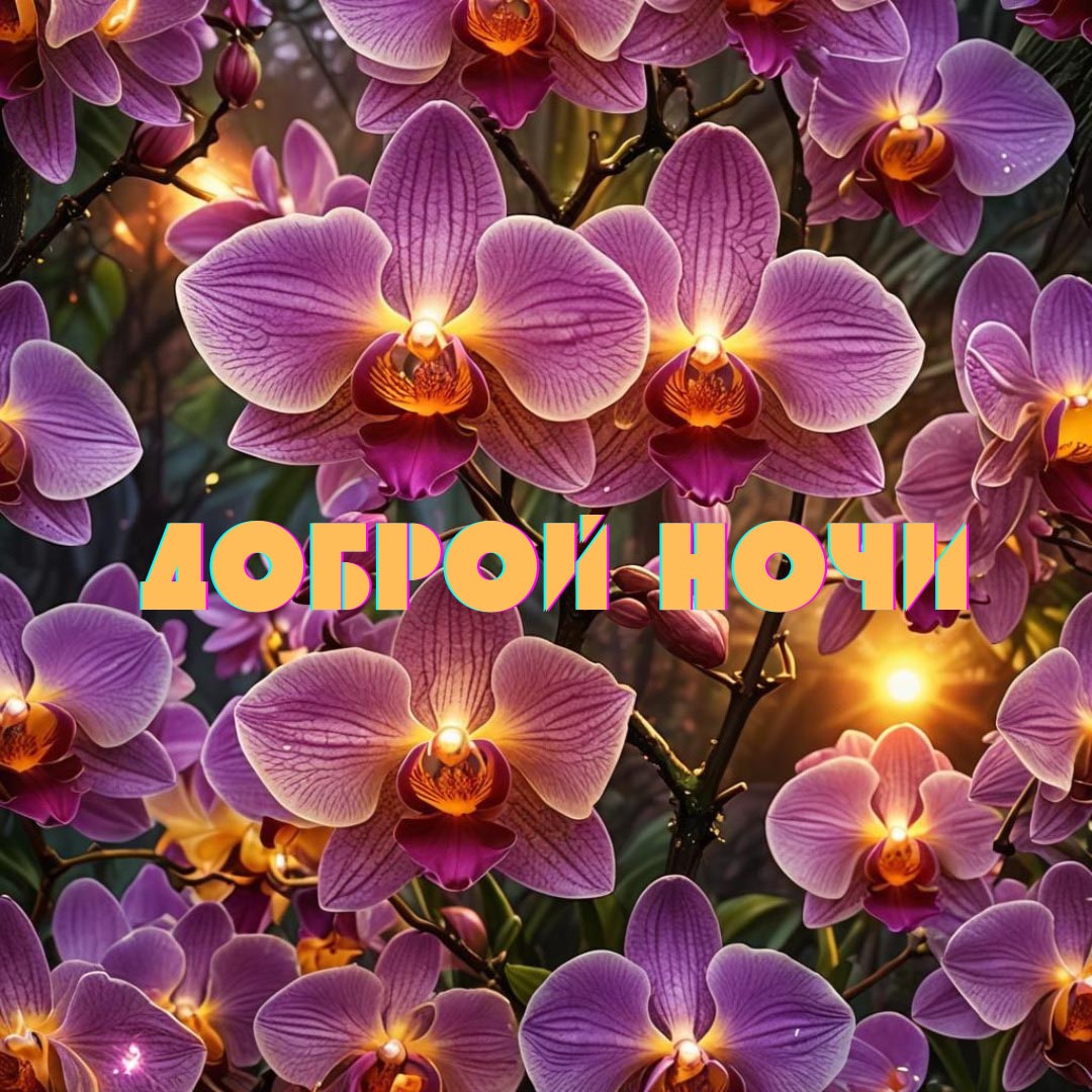 Открытка спокойной летней ночи.