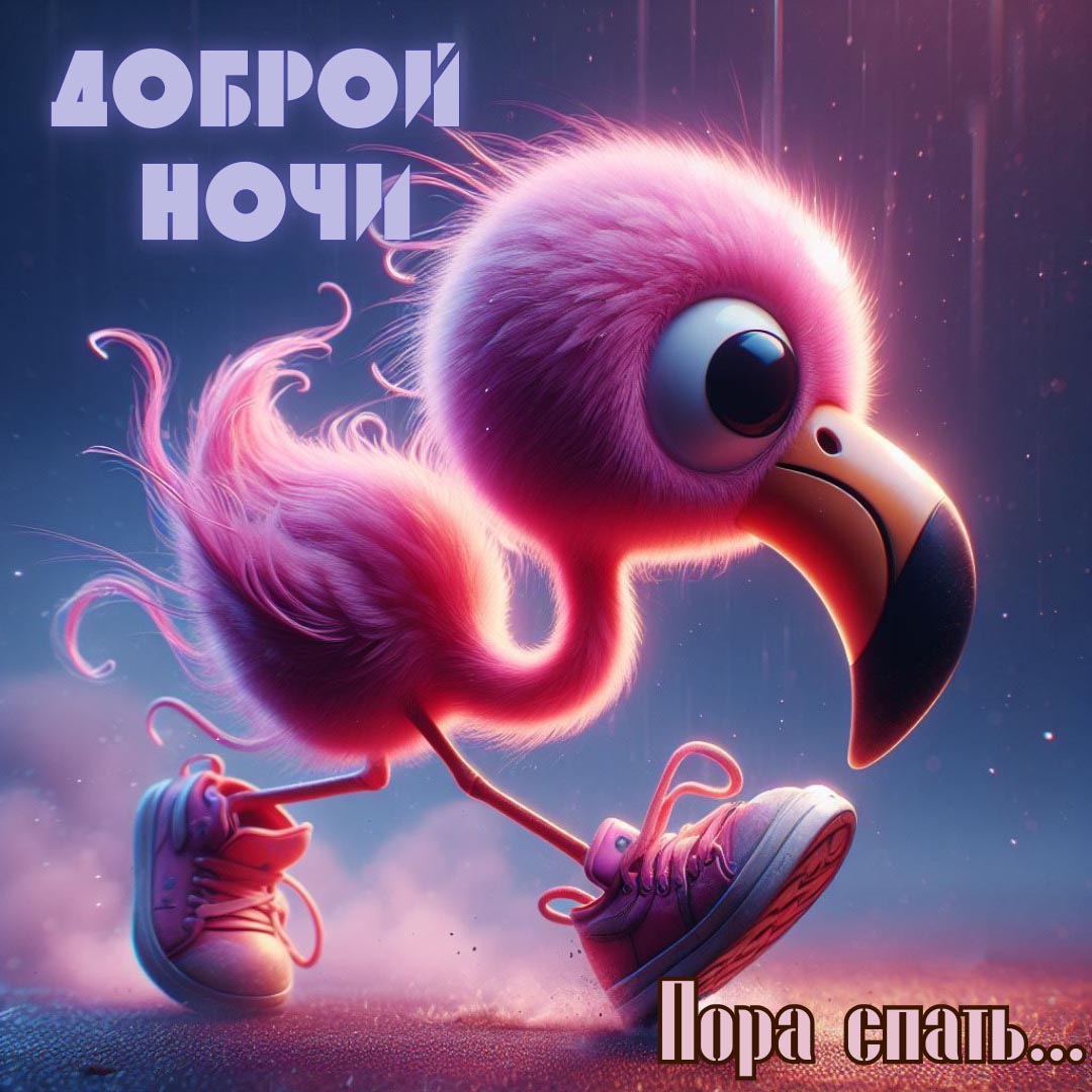 Открытка спокойной летней ночи.
