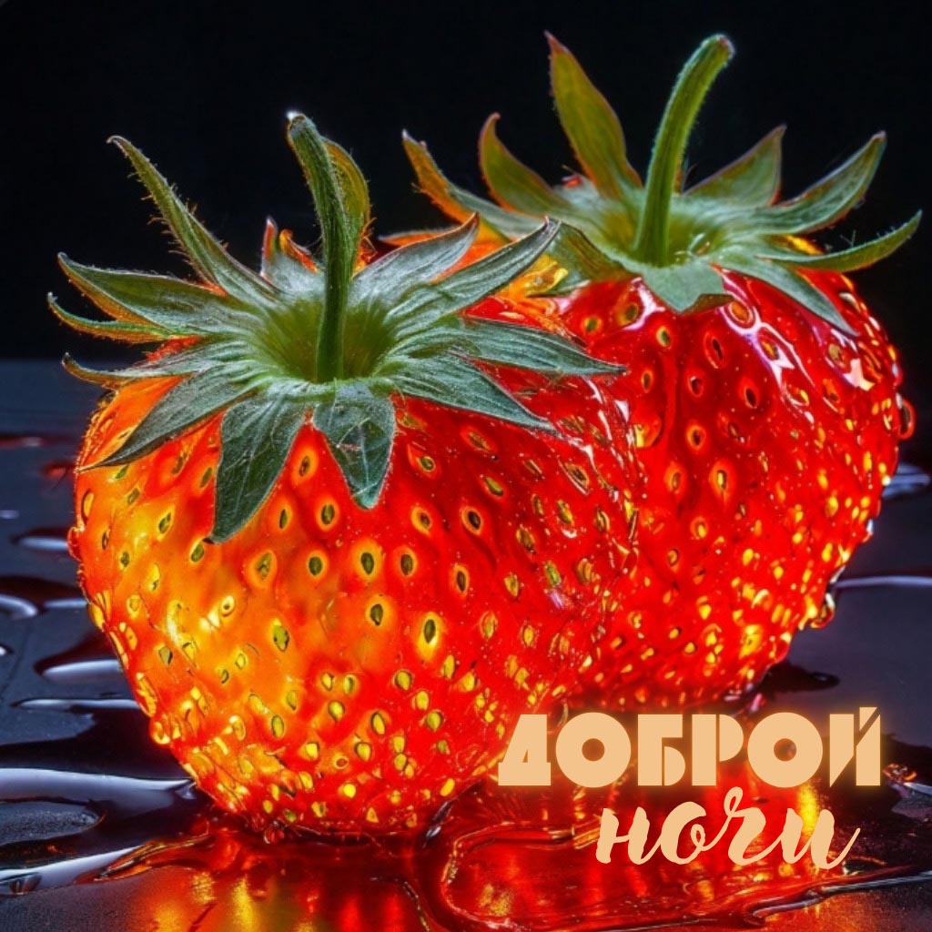 Открытка спокойной летней ночи.