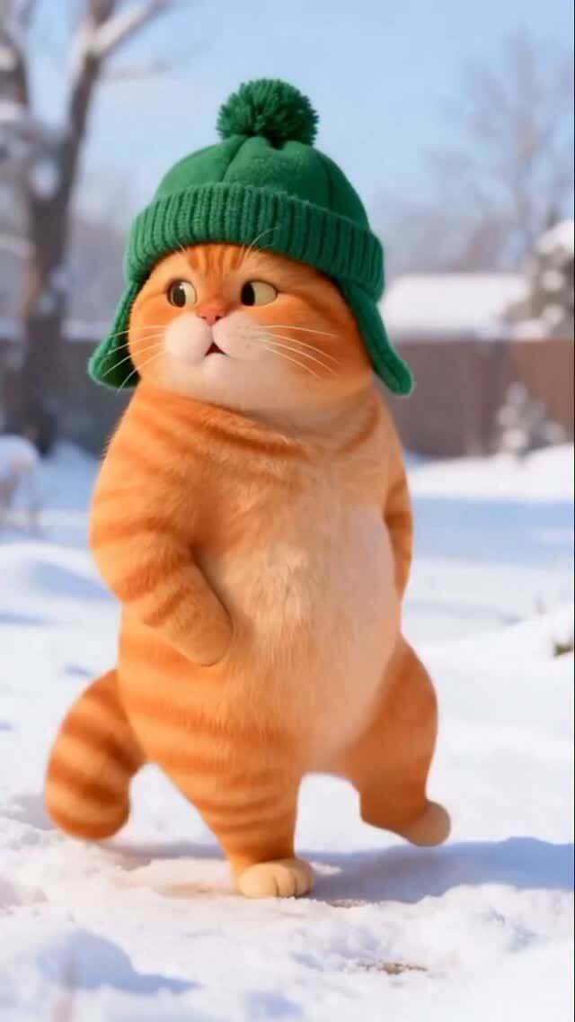 Открытка про кошек, котиков.