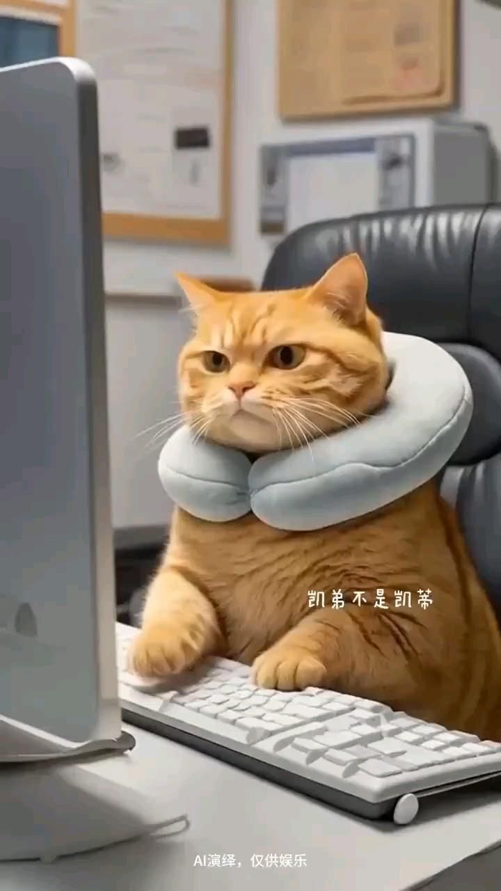 Открытка про кошек, котиков. Начало рабочей недели и окончание.