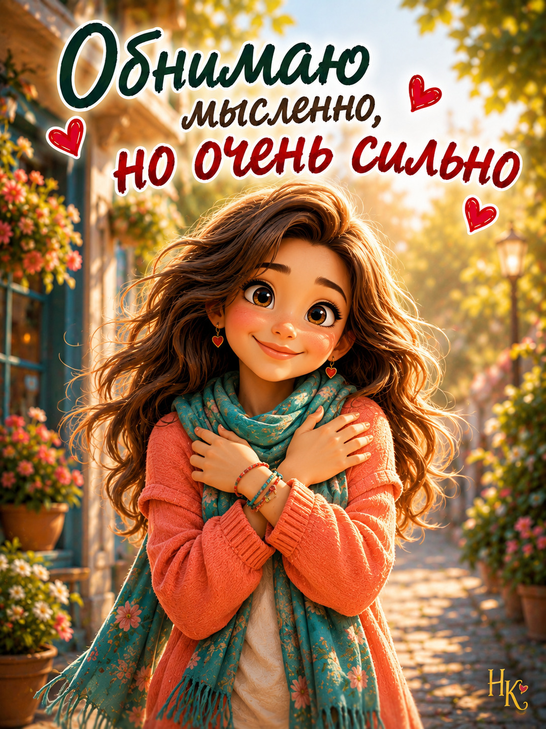Обнимаю мысленно, но очень сильно.
