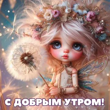 Открытка с добрым весенним утром.
